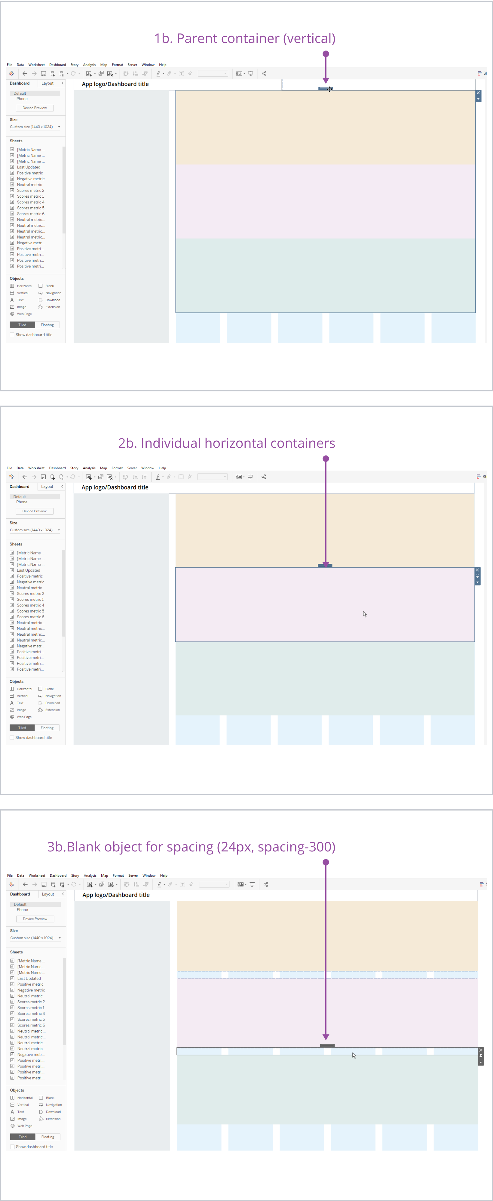 Vertical container nesting