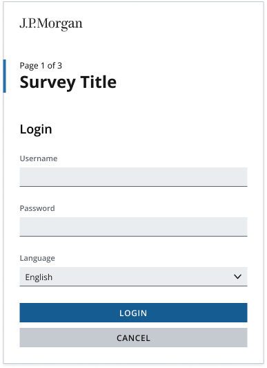 Example button bar, vertically stacked